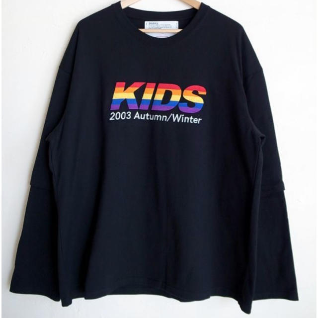 2022最新作】 レイヤードロンＴ KIDS DAIRIKU - Tシャツ/カットソー(七 