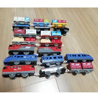 タカラトミー(Takara Tomy)の専用☆プラレール　金太郎&貨車セット　レッドサンダー(電車のおもちゃ/車)