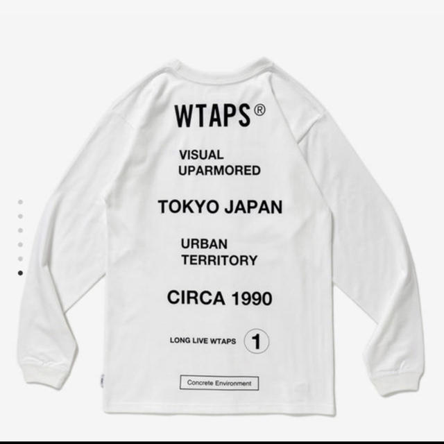 wtaps ロンティー　ホワイトLサイズ