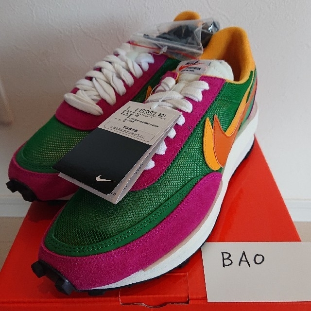 Nike Sacai LDWaffle 28.0cm  (パイングリーン)