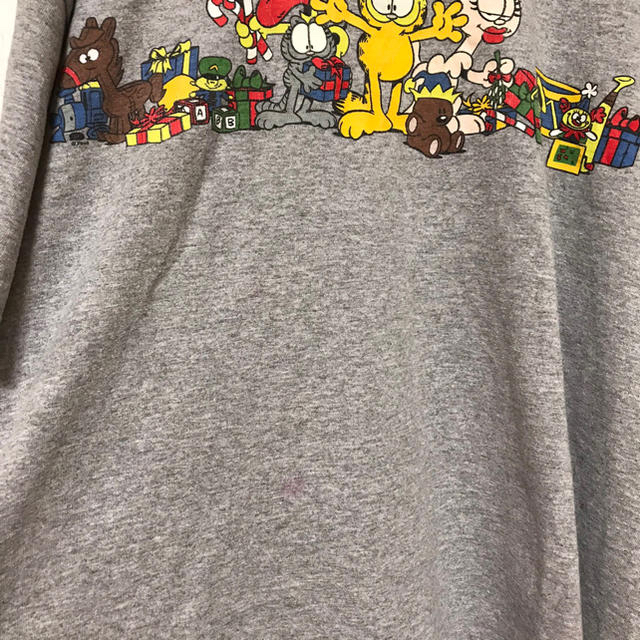 ガーフィールド 90s 古着 ティシャツ  レディースのトップス(Tシャツ(半袖/袖なし))の商品写真