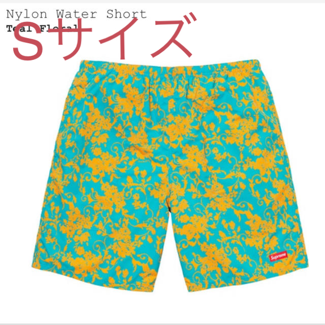 supreme water short  Sサイズ　tealメンズ