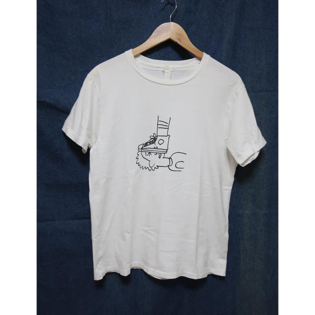 YAECA(ヤエカ)の【YAECA STOCK】"Ken Kagami" art stamping メンズのトップス(Tシャツ/カットソー(半袖/袖なし))の商品写真