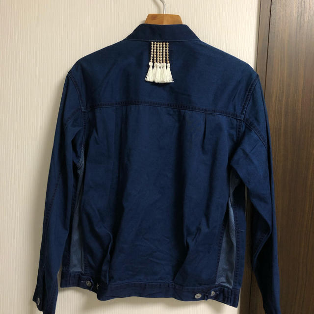 NHC AMULET 2nd JKT SILHOUETTE 藍染 ジャケット メンズのジャケット/アウター(Gジャン/デニムジャケット)の商品写真