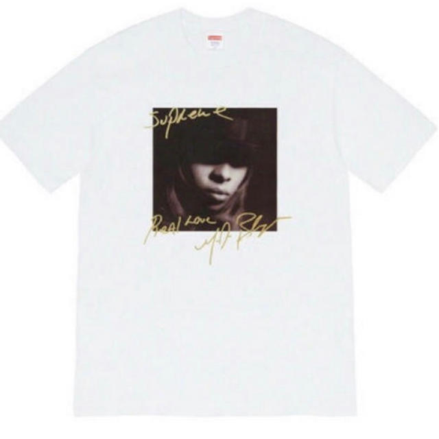 トップスSupreme x Mary J.Blige  Tee 白 White 木村拓哉