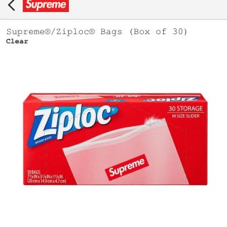 シュプリーム(Supreme)のsupreme/ziploc bags (box of 30)(収納/キッチン雑貨)