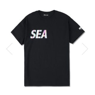 【良デザイン】WIND AND SEA 袖配色 両面ロゴ サーフ XL Tシャツ