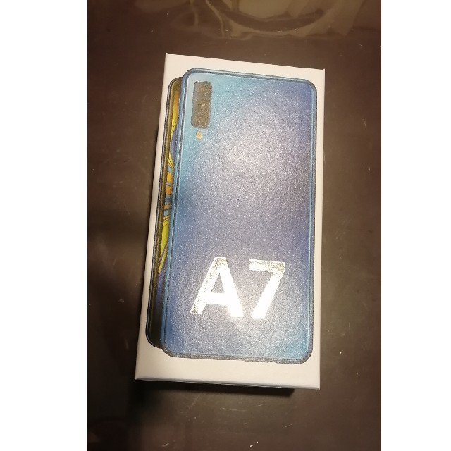 Galaxy A7(Blue) 新品スマートフォン本体