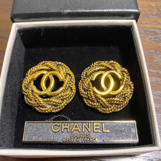 訳有！良品！ヴィンテージ！CHANEL シャネル イヤリングレディース