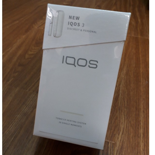 新品 IQOS 3 アイコス3 未使用 未開封 未登録 本体キット白ホワイト