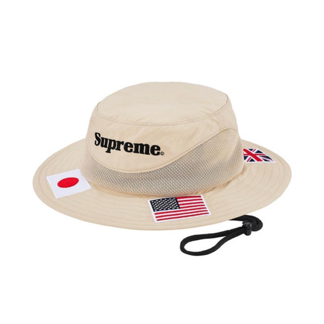 Supreme Flags Boonie tan