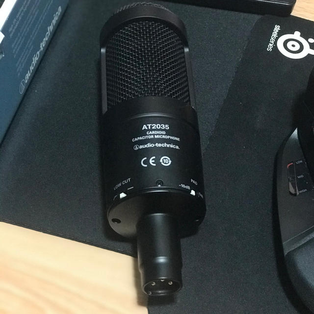 美品　at2035 audio-technica at2020の上位機種