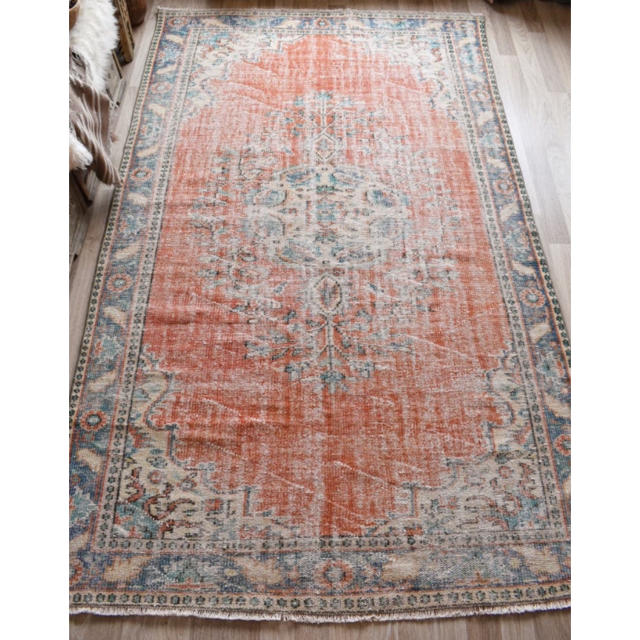 ヴィンテージ加工ラグ トルコ絨毯 175×287 ヴィンテージ加工ラグ トルコ絨毯 175×287