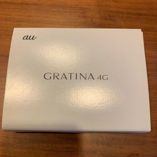 キョウセラ(京セラ)の京セラ GRATINA 4G 白 新品未使用(携帯電話本体)