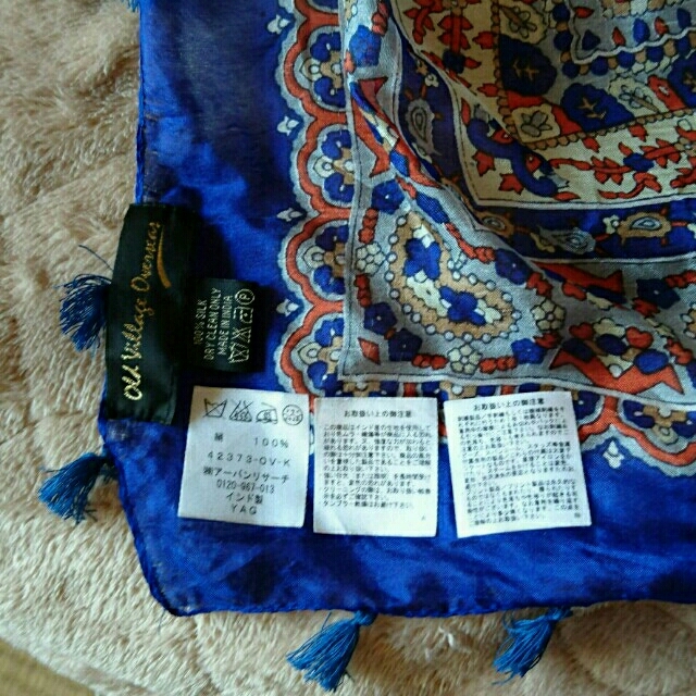 KBF(ケービーエフ)の大判スカーフ  KBF レディースのファッション小物(バンダナ/スカーフ)の商品写真