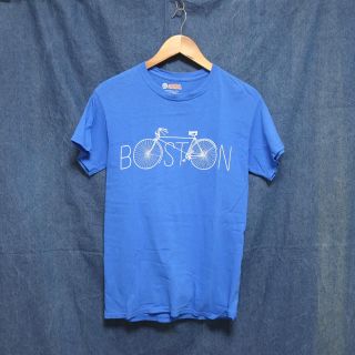 【00s USA】"Boston" bicycle S/S cutsew(Tシャツ/カットソー(半袖/袖なし))