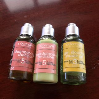 ロクシタン(L'OCCITANE)のロクシタン3本セット　シャンプーコンディショナーボディーシャンプー(シャンプー)