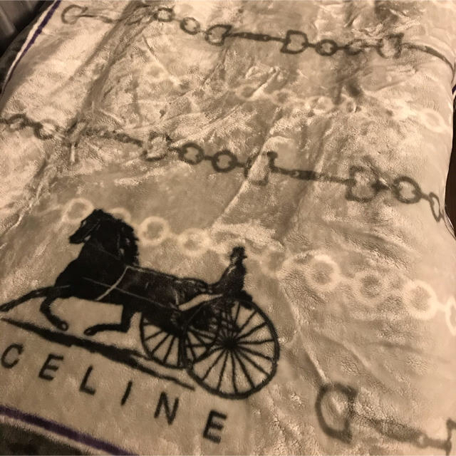 celine(セリーヌ)のみんちゃん様専用⭐︎セリーヌ　毛布　2枚 インテリア/住まい/日用品の寝具(毛布)の商品写真