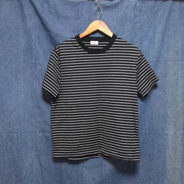 ALLEGE(アレッジ)の【ALLEGE】Random Pitch border S/S cutsew メンズのトップス(Tシャツ/カットソー(半袖/袖なし))の商品写真