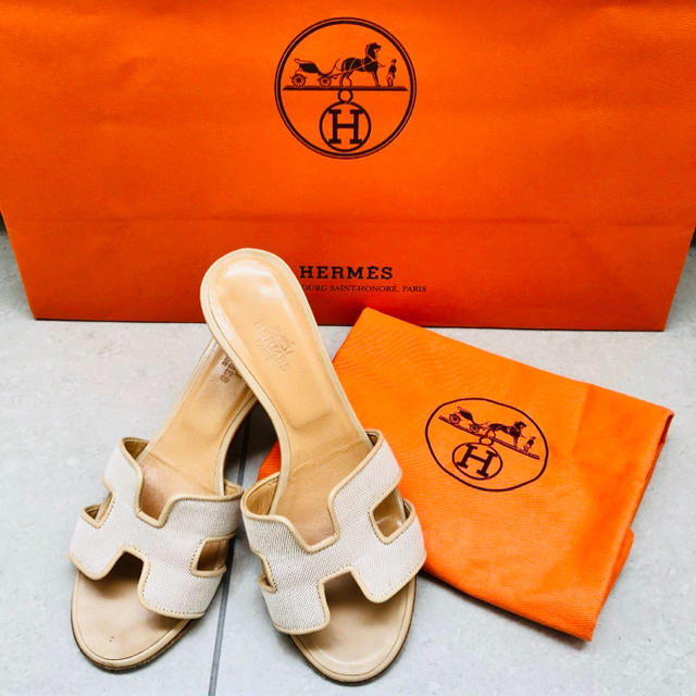 HERMES エルメス オアジスサンダル 35.5‼️-