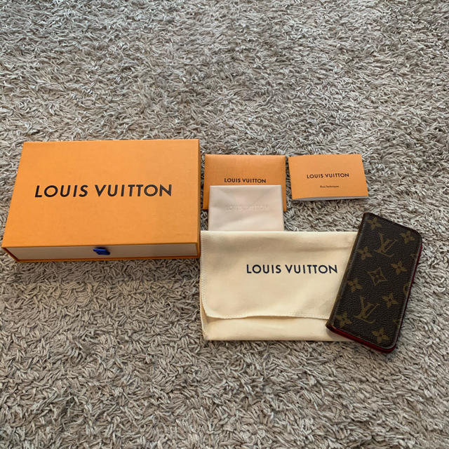 LOUIS VUITTON(ルイヴィトン)のルイヴィトン　iPhone ケース　ピンク スマホ/家電/カメラのスマホアクセサリー(iPhoneケース)の商品写真