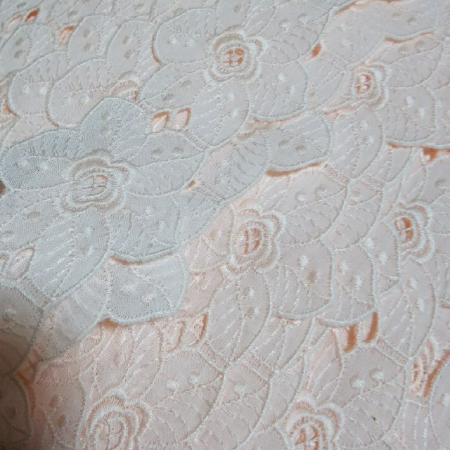 コットンレース 幅5㌢×8m ハンドメイドの素材/材料(生地/糸)の商品写真