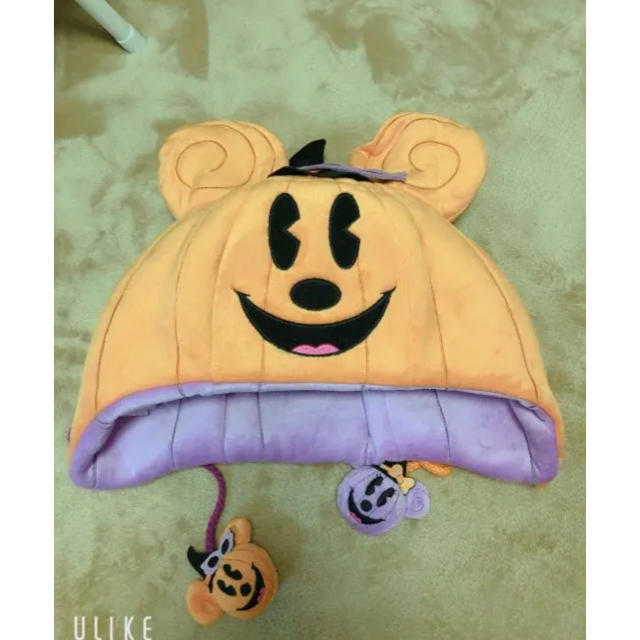 Disney(ディズニー)のディズニーハロウィン　リバーシブル帽子 エンタメ/ホビーのおもちゃ/ぬいぐるみ(キャラクターグッズ)の商品写真