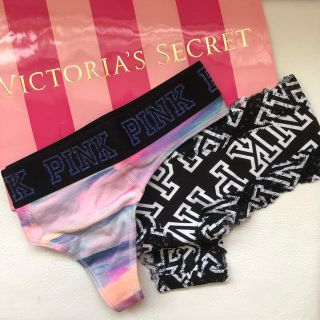 ヴィクトリアズシークレット(Victoria's Secret)のVictoria’s Secret #新品　2枚セット PINK(ショーツ)