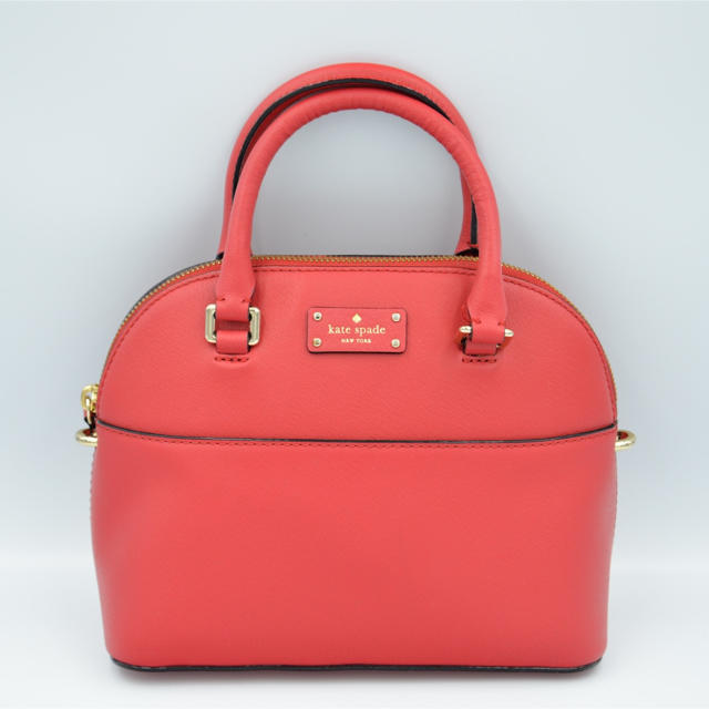 Kate spade レッドショルダーバッグ