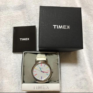 タイメックス(TIMEX)のTIMEX 腕時計　新品　ホワイト　白(腕時計)