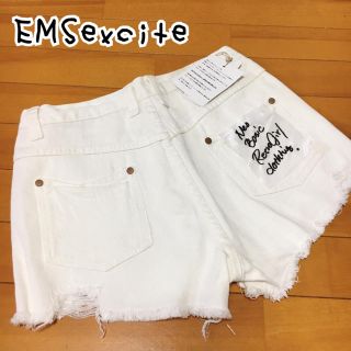 エムズエキサイト(EMSEXCITE)の新品★デニムショートパンツ　エムズエキサイト　EMSexcite レトロガール(ショートパンツ)