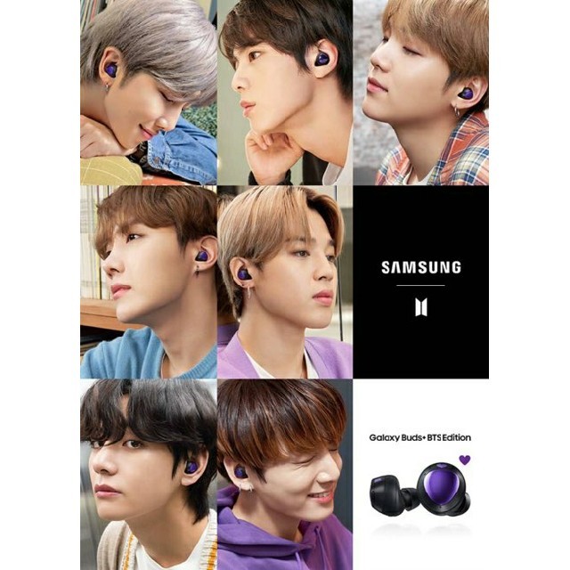 BTS ワイヤレスイヤホン　充電器&フォトカード　3点セットSamsungスマホ/家電/カメラ