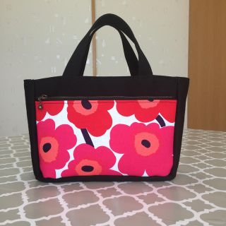 マリメッコ(marimekko)の［訳あり］marimekko ミニウニッコ バックinバック ＊ハンドメイド＊(バッグ)