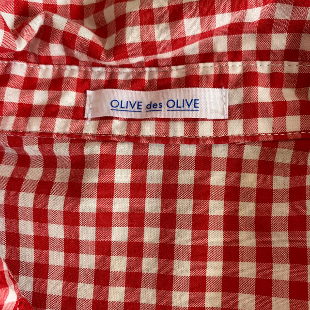OLIVEdesOLIVE(オリーブデオリーブ)のギンガムチェックシャツ レディースのトップス(シャツ/ブラウス(長袖/七分))の商品写真