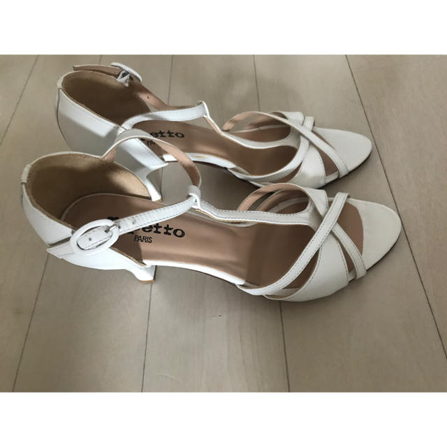 レペット repetto♪夏にぴったり白サンダル パンプス