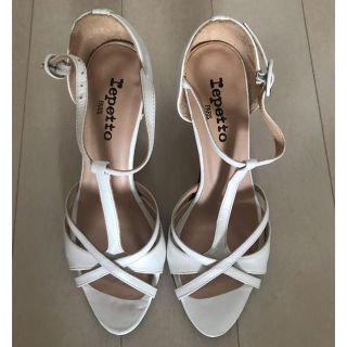 レペット repetto♪夏にぴったり白サンダル パンプス