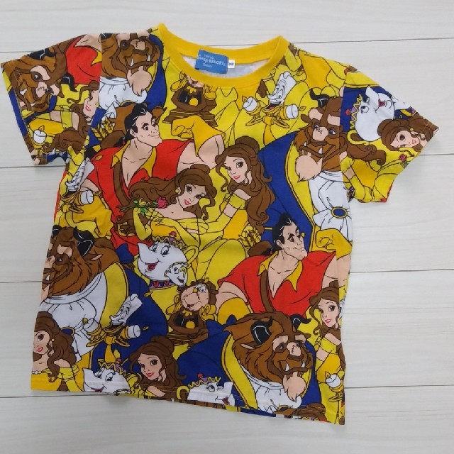 Disney 東京ディズニーリゾート総柄 Tシャツ 美女と野獣 の通販 By Yurimo S Shop ディズニーならラクマ