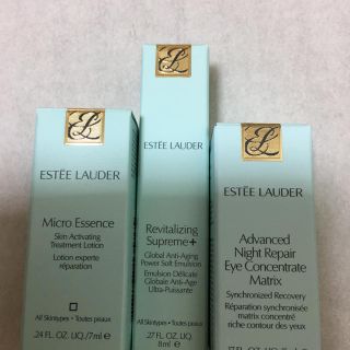 エスティローダー(Estee Lauder)のエスティローダ　化粧水、乳液、目もと用クリーム(サンプル/トライアルキット)