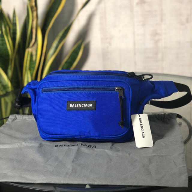 人気沸騰ブラドン Balenciaga ボディーバッグ ブルー バレンシアガ