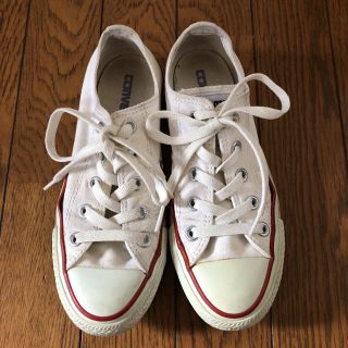 コンバース(CONVERSE)のコンバース オールスター スニーカー　22.5㎝　オプティカルホワイト(スニーカー)