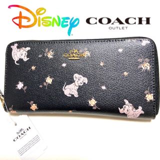 コーチ(COACH)のプレゼントにも❤️新品コーチ×ディズニー ダルメシアン フローラル 長財布(財布)