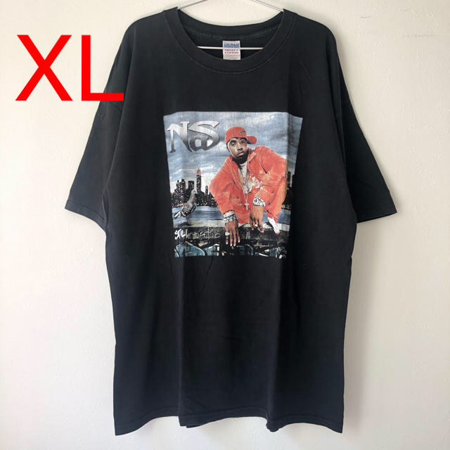 00s Nas Stillmatic Tour Rap Tee XLTシャツ/カットソー(半袖/袖なし)