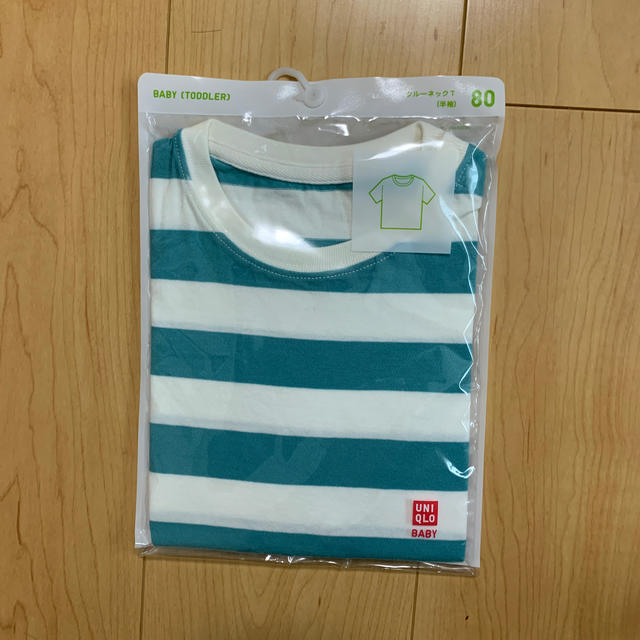 UNIQLO(ユニクロ)のUNIQLO ベビーTシャツ 80 キッズ/ベビー/マタニティのベビー服(~85cm)(Ｔシャツ)の商品写真