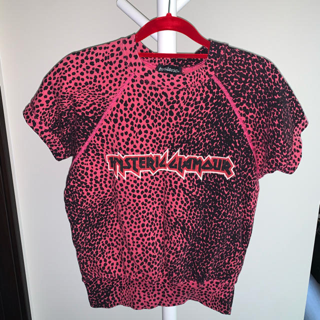 HYSTERIC GLAMOUR(ヒステリックグラマー)のヒステリックグラマー　Tシャツ　カットソー　ヒョウ柄　 キッズ/ベビー/マタニティのキッズ服女の子用(90cm~)(Tシャツ/カットソー)の商品写真