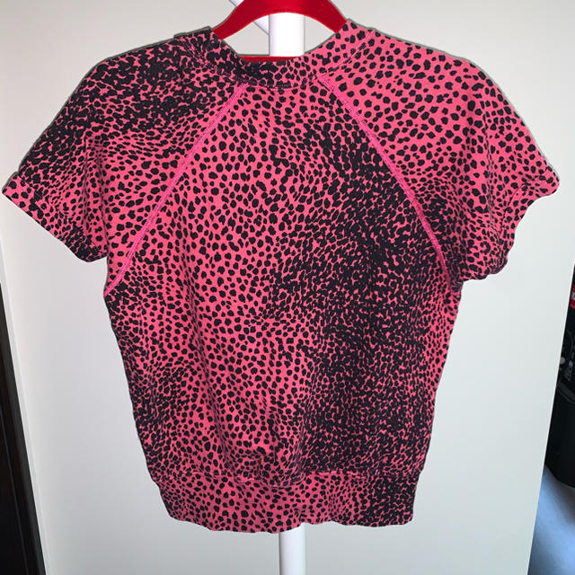 HYSTERIC GLAMOUR(ヒステリックグラマー)のヒステリックグラマー　Tシャツ　カットソー　ヒョウ柄　 キッズ/ベビー/マタニティのキッズ服女の子用(90cm~)(Tシャツ/カットソー)の商品写真