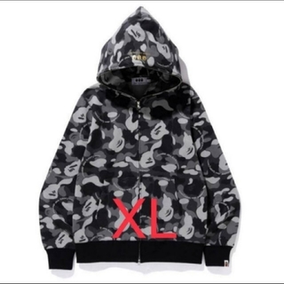 アベイシングエイプ(A BATHING APE)のA BATHING APE×COMME des GARCONSFULL ZIP (パーカー)