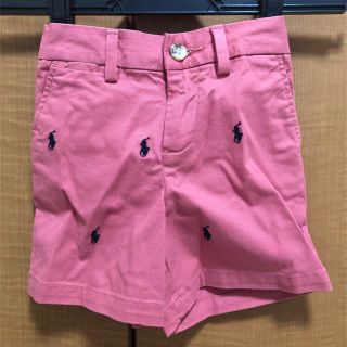 ラルフローレン(Ralph Lauren)のRalph Lauren（ラルフローレン）★ピンク　ショートパンツ　18M 新品(パンツ)