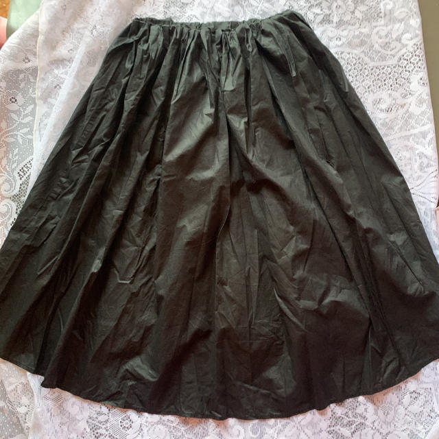 ロングギャザースカート レディースのスカート(ロングスカート)の商品写真
