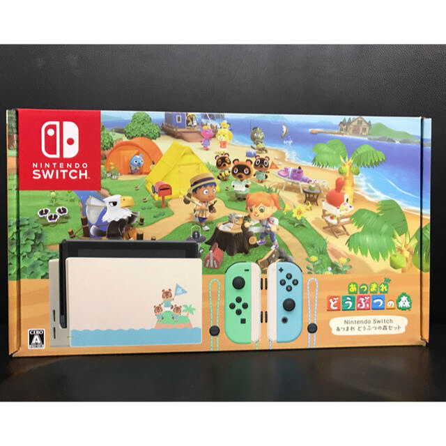 新品　Nintendo Switch あつまれどうぶつの森セット