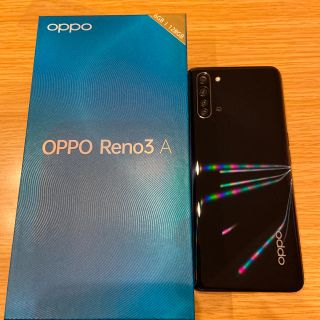 モンモン様専用 reno3 a ブラック(スマートフォン本体)